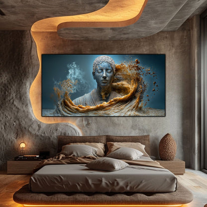 Tablou Decorativ pe Sticla Securizata – Ideal pt Dormitor si Living - Beyond Stardust No32