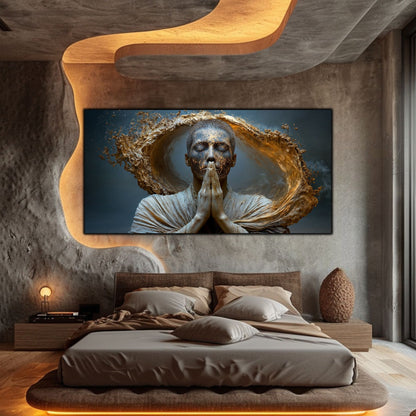 Tablou Decorativ pe Sticla Securizata – Ideal pt Dormitor si Living - Beyond Stardust No35