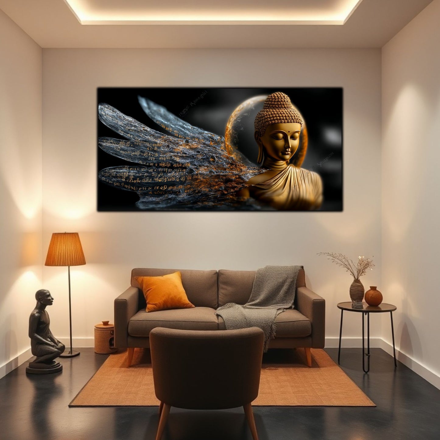 Tablou Sticla Securizata - Broken Mind 23