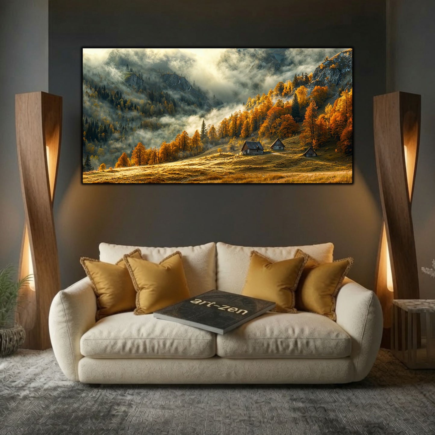 Tablouri Moderne Sufragerie – The Golden Valley | The Long Way Home