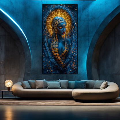 Tablou unicat din sticlă securizată Beyond Creation - No25