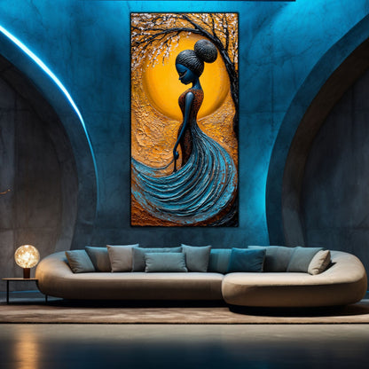 Tablou unicat din sticlă securizată Beyond Origin - No27