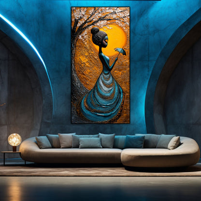 Tablou unicat din sticlă securizată Beyond Origin - No28