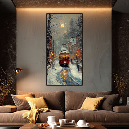 Tablou Sticla Securizata - Colectia Cold Ember - no25