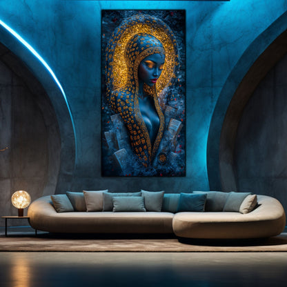 Tablou unicat din sticlă securizată Beyond Creation - No28