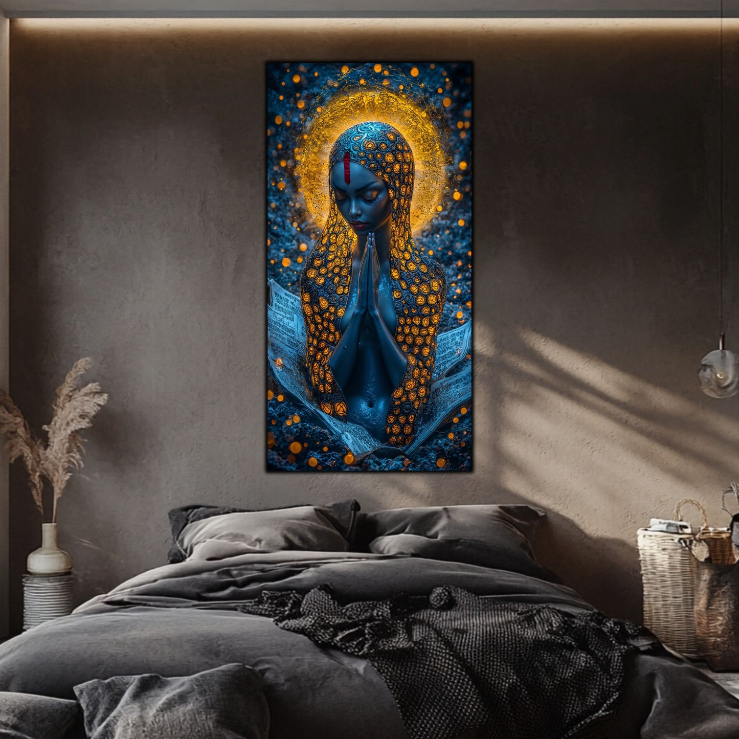 Tablou unicat din sticlă securizată Beyond Creation - No23