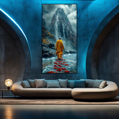 Tablou unicat din sticlă securizată Vanishing Step - No24