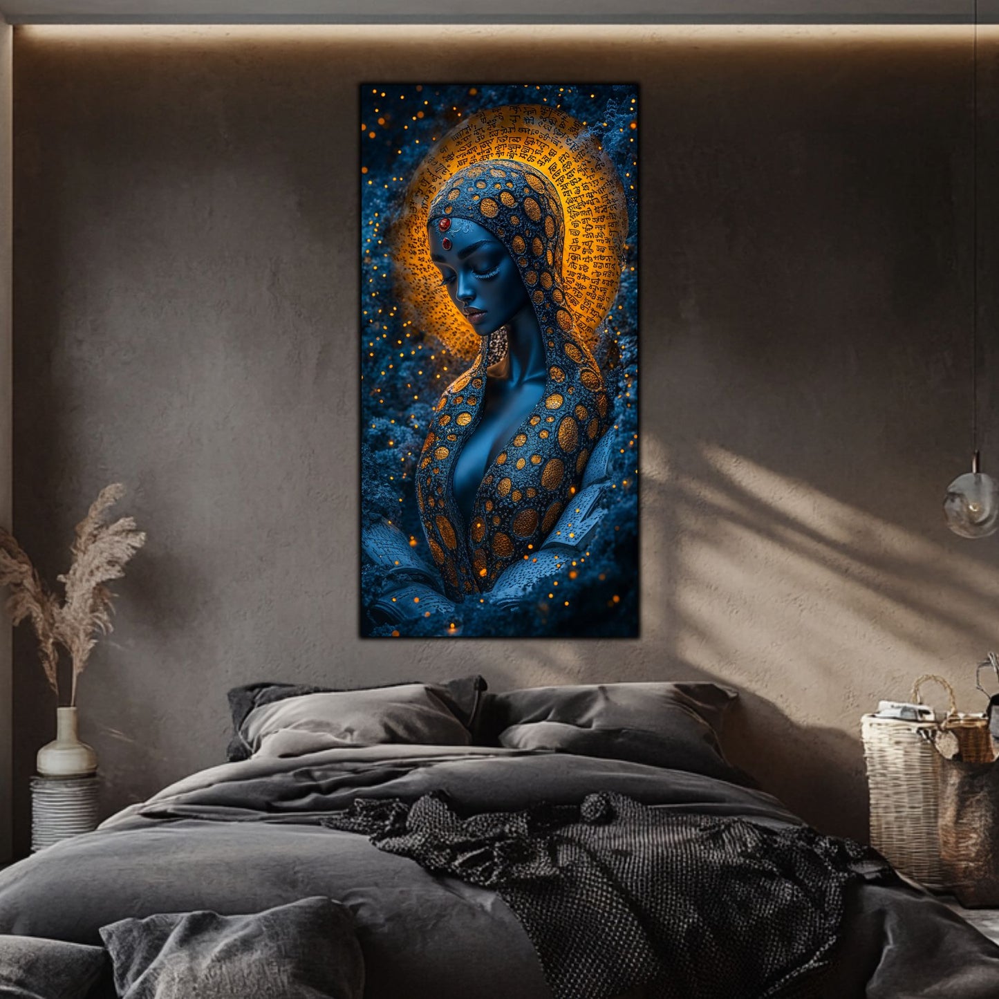 Tablou unicat din sticlă securizată Beyond Creation - No27