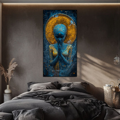 Tablou unicat din sticlă securizată Beyond Creation - No29