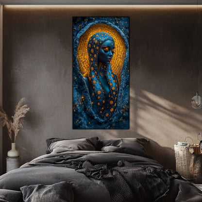 Tablou unicat din sticlă securizată Beyond Creation - No22