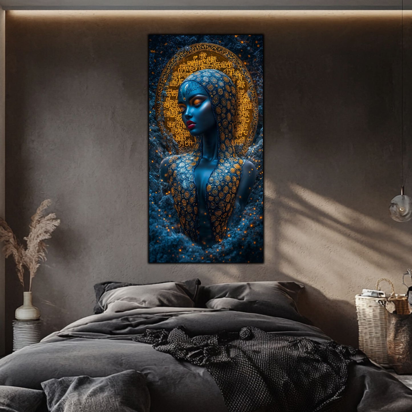 Tablou unicat din sticlă securizată Beyond Creation - No24