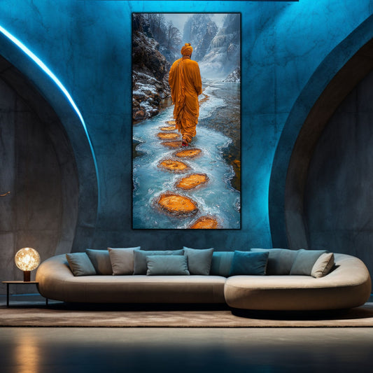 Tablou unicat din sticlă securizată Vanishing Step - No21