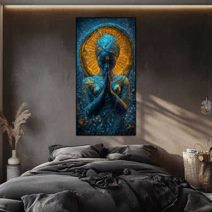 Tablou unicat din sticlă securizată Beyond Creation - No26