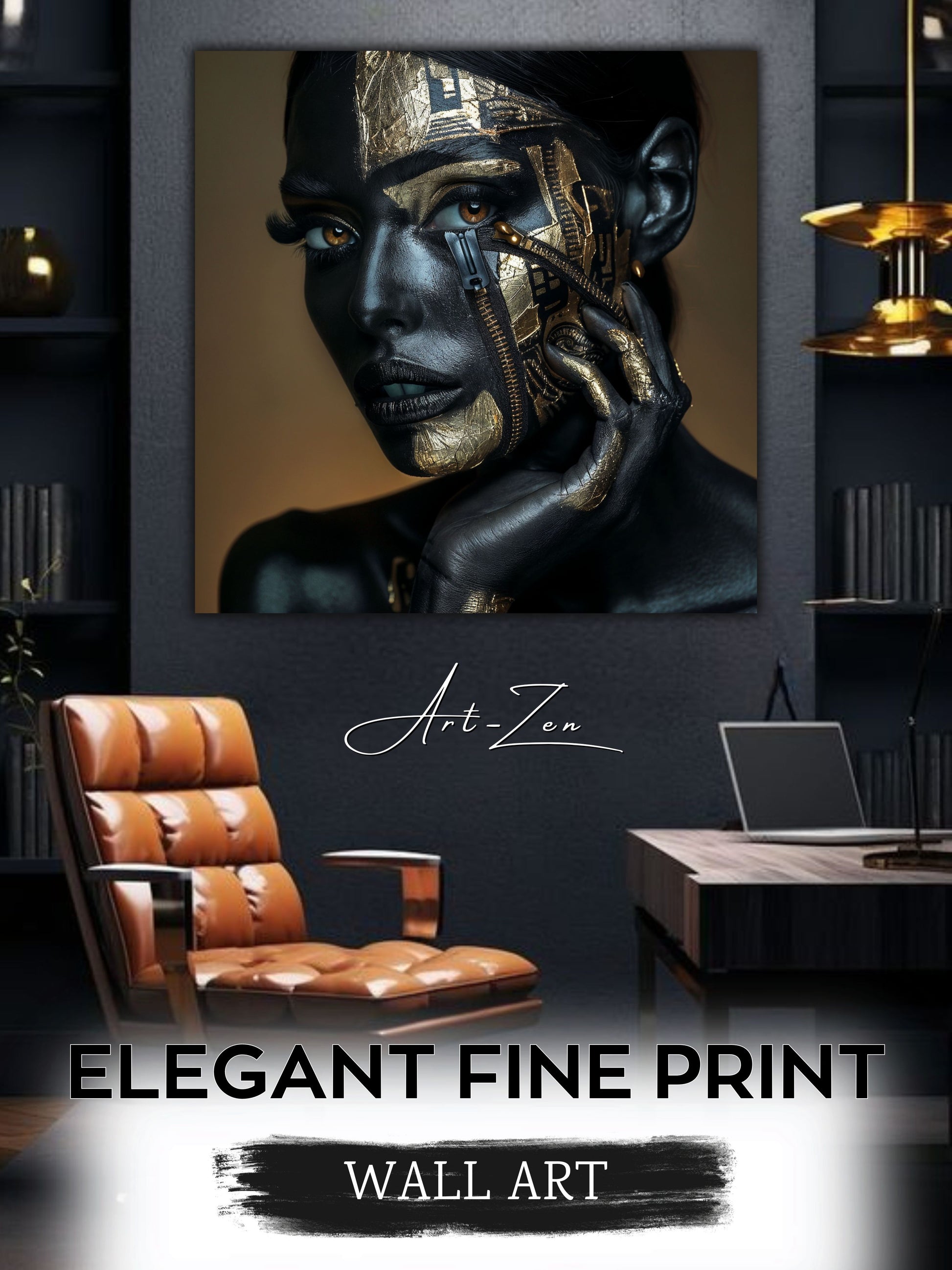 Tablou pentru un living elegant printat pe sticla securizata sau pe canvas.