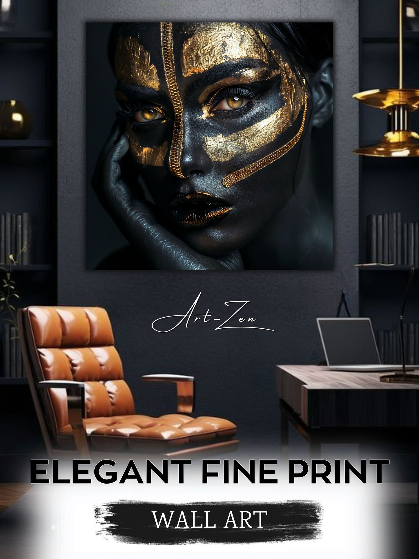 Tablou pentru un living elegant printat pe sticla securizata sau pe canvas.