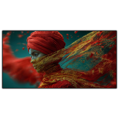Tablou Dormitor Modern – Firele tainei de rubin