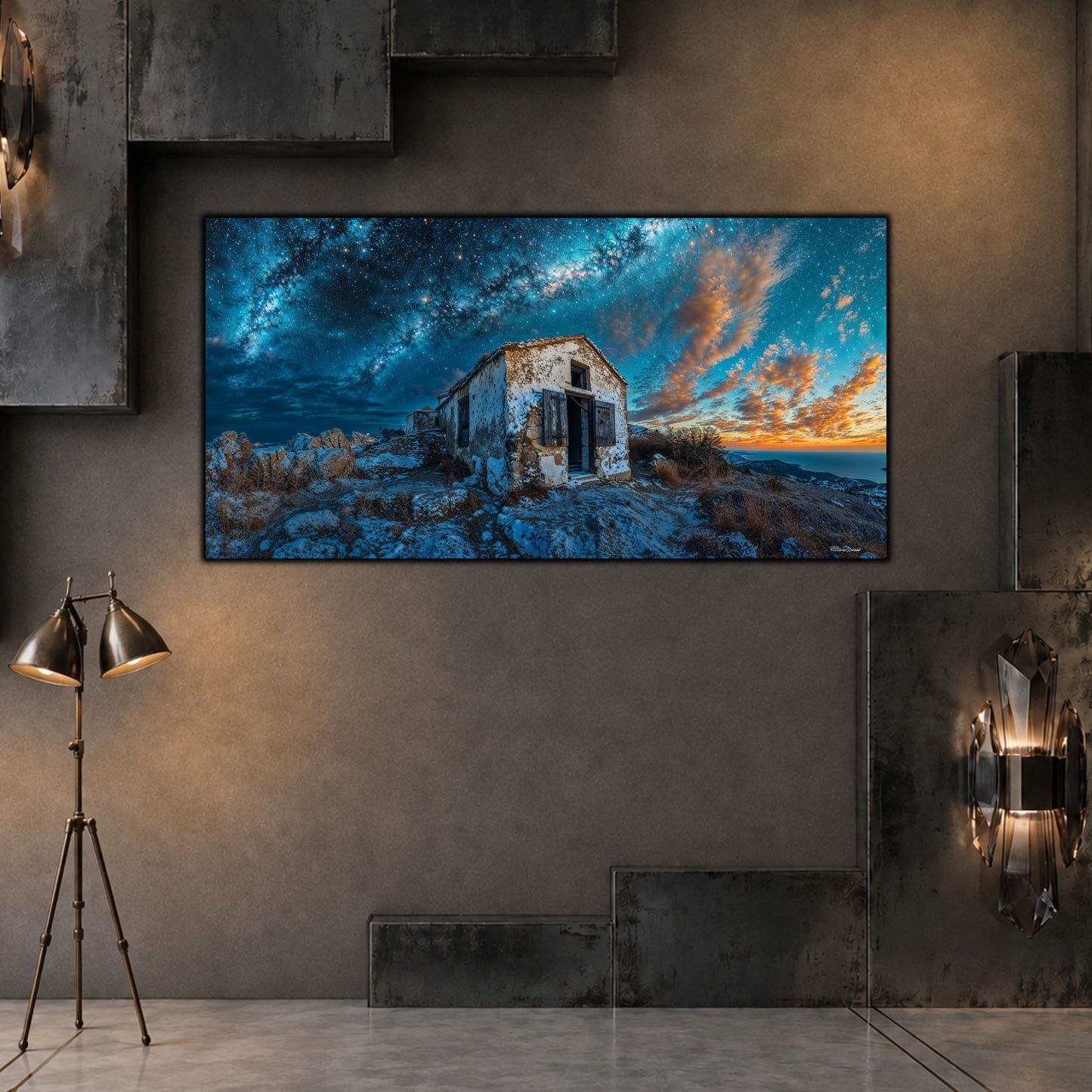 Tablouri Living Sticlă – The Weathered Shelter | The Light We Encounter