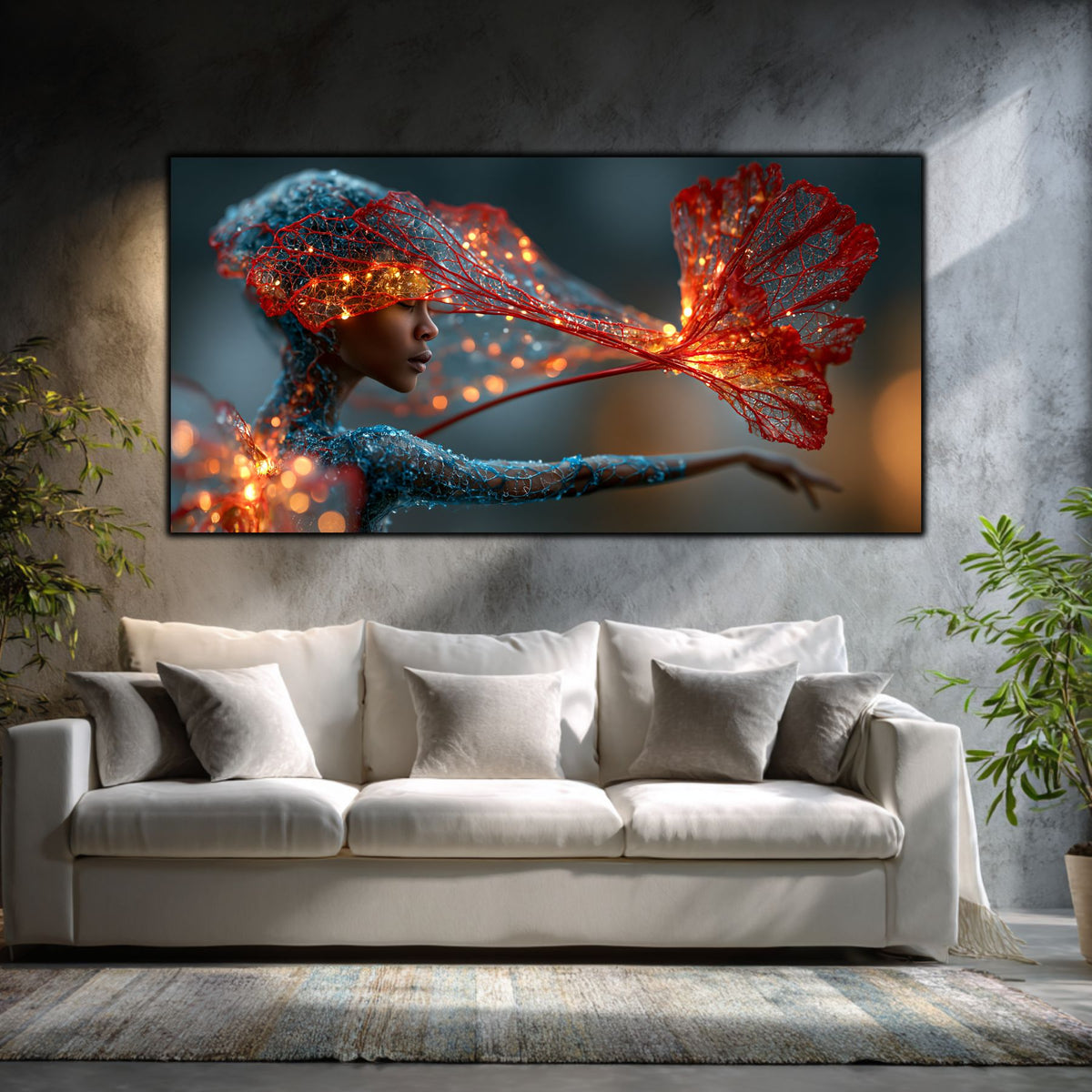 Tablou Abstract Living – The Silent Twin