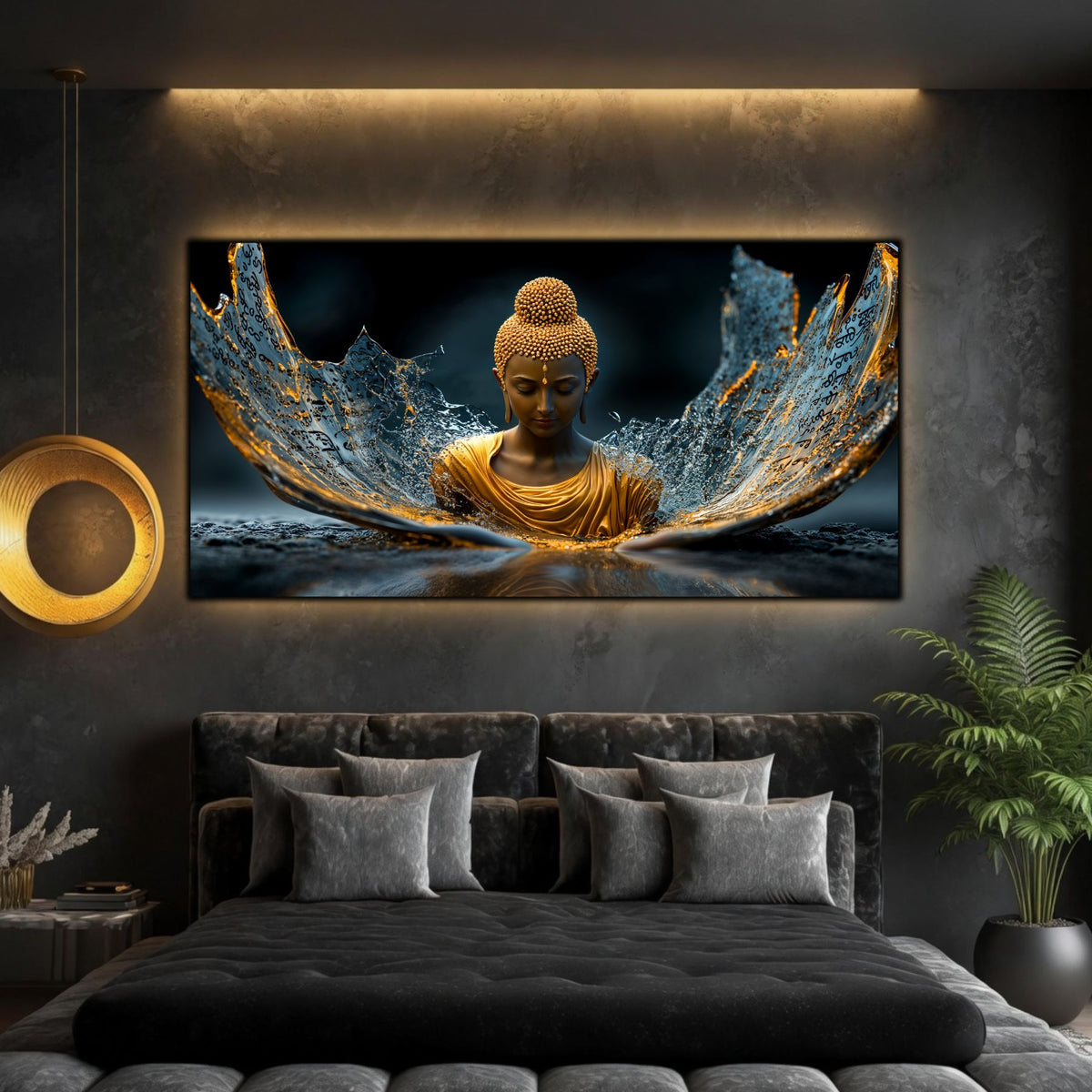 Tablou Living Modern – Blândețea regăsirii
