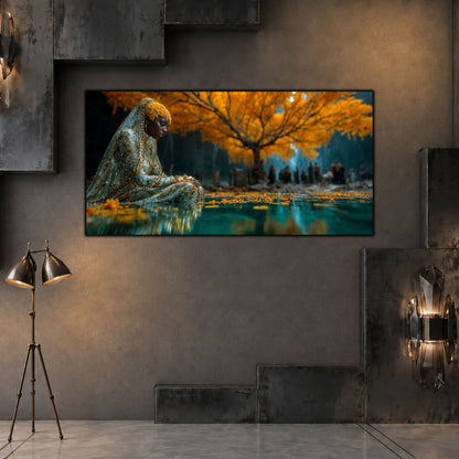 Tablouri Living Sticlă – The Silent Guardian | The Light We Encounter