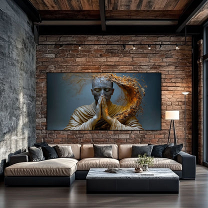 Tablou Decorativ pe Sticla Securizata – Ideal pt Dormitor si Living - Beyond Stardust No27
