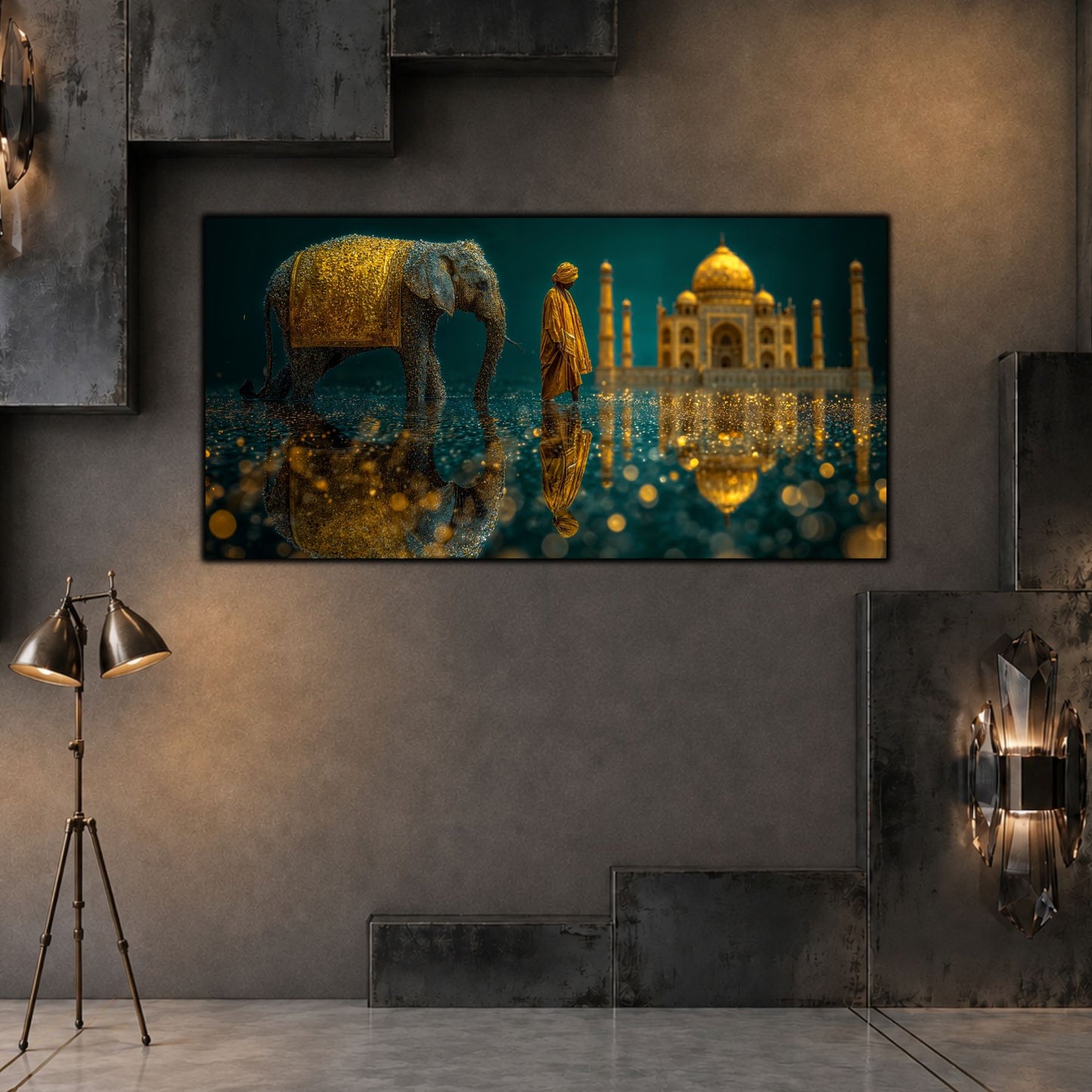 Tablou Modern Living – A Path in Gold