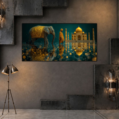 Tablou Modern Living – A Path in Gold