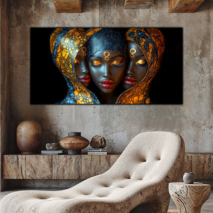 Tablou unicat din sticlă securizată - Beyond Tribe NO01