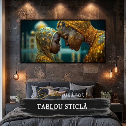 Tablou unicat pe sticla securizata - The Lost Temple - No 38