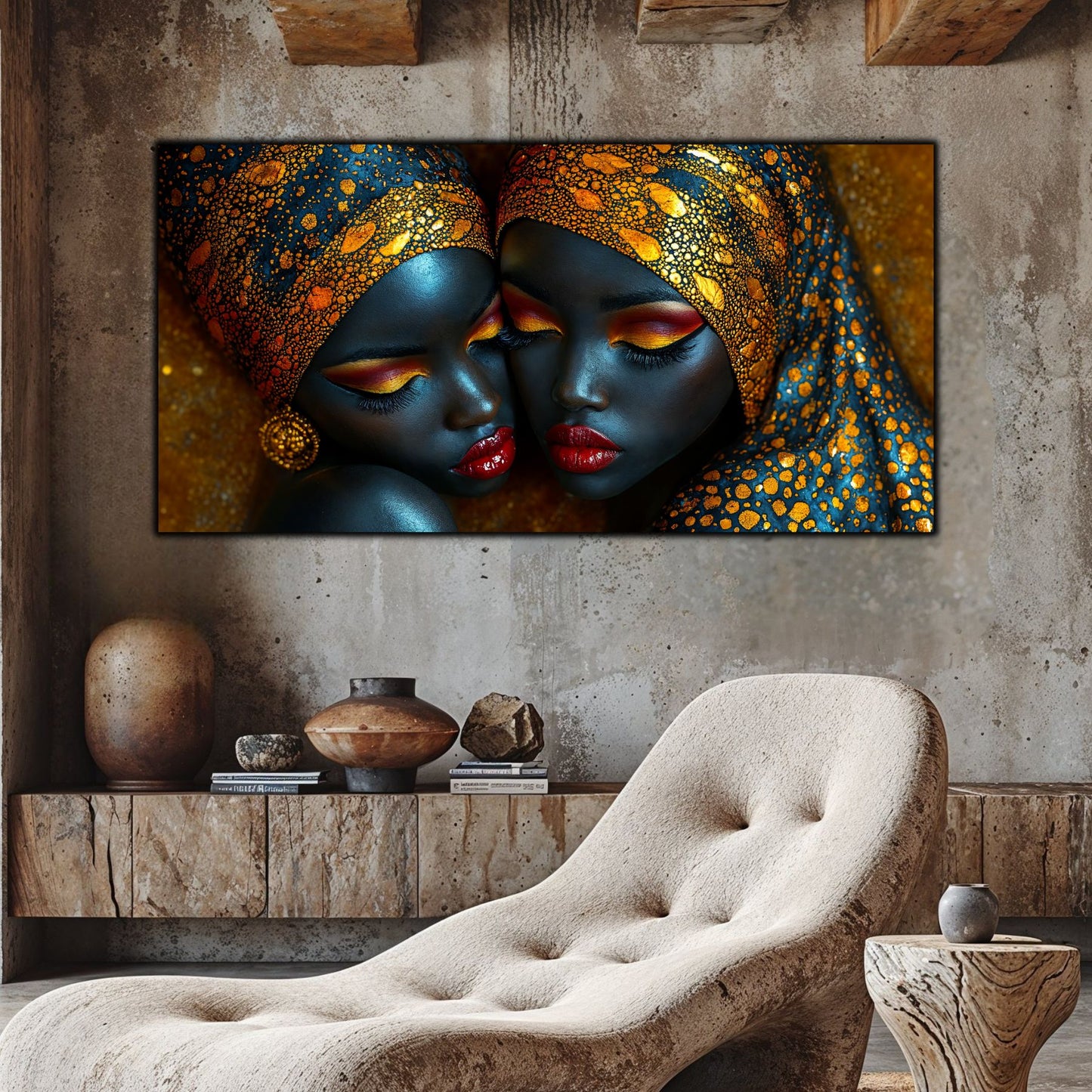 Tablou unicat din sticlă securizată - Beyond Tribe NO07