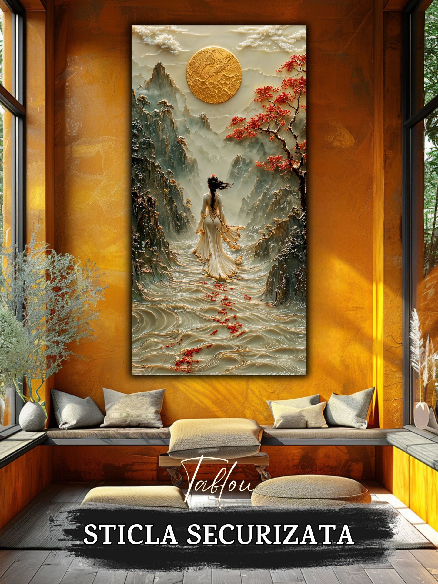 Tablou Sticla - Silk Road - 15