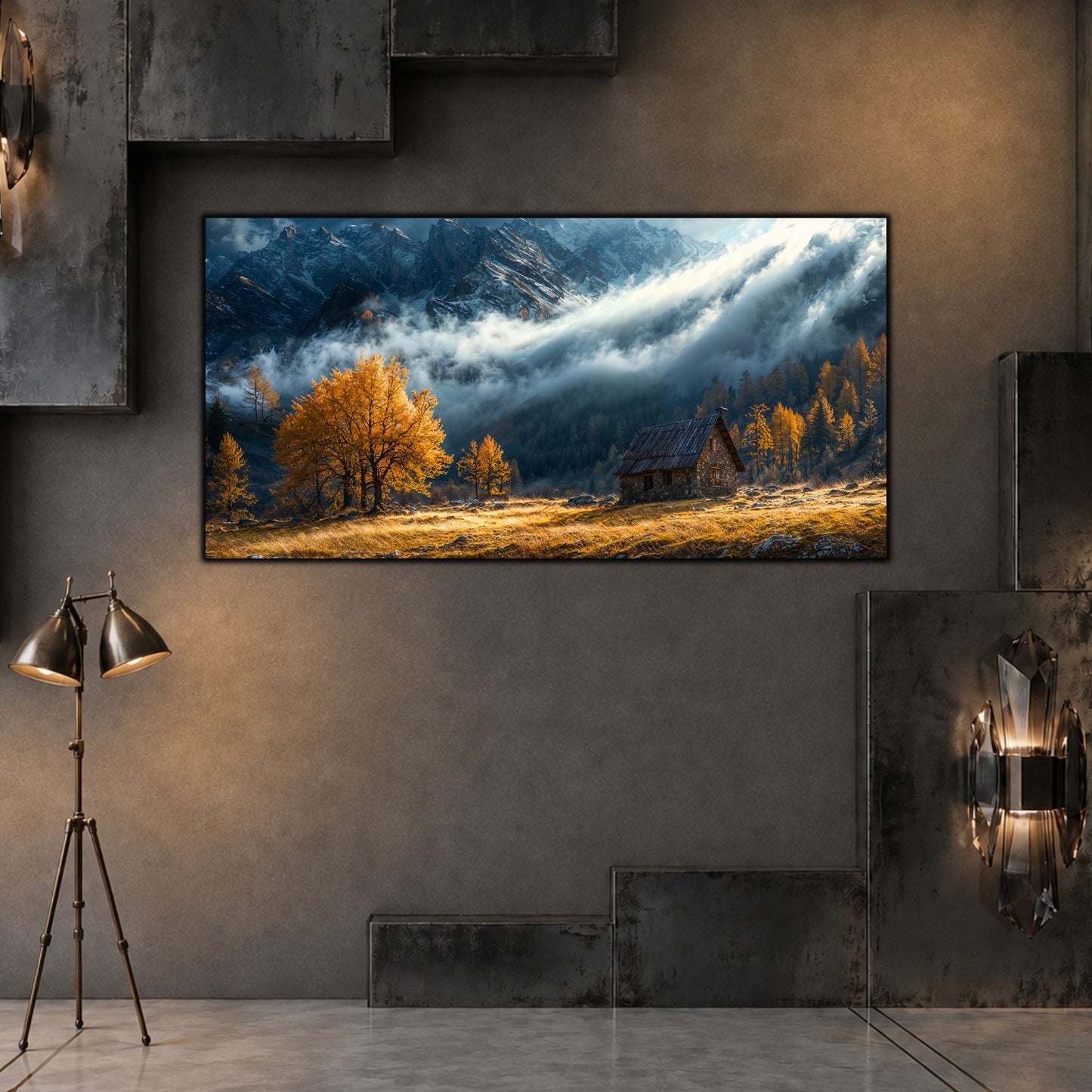 Tablouri Moderne Sufragerie – The Valley Below | The Long Way Home