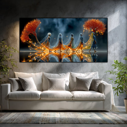 Tablou Abstract Living – Her First Light