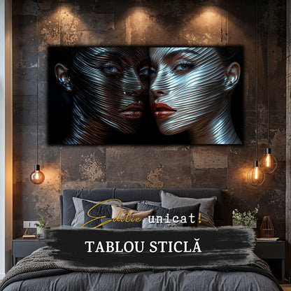 Innerverse - Tablou Sticla  - Unicat - no28