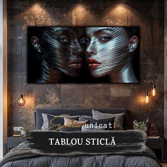 Innerverse - Tablou Sticla  - Unicat - no28