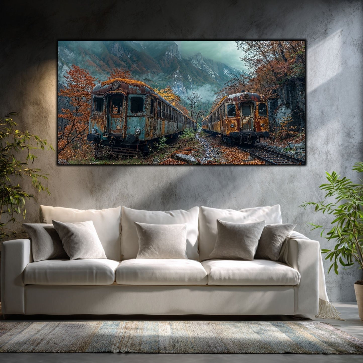 Tablou living elegant – Twin Ruins | The Long Way Home