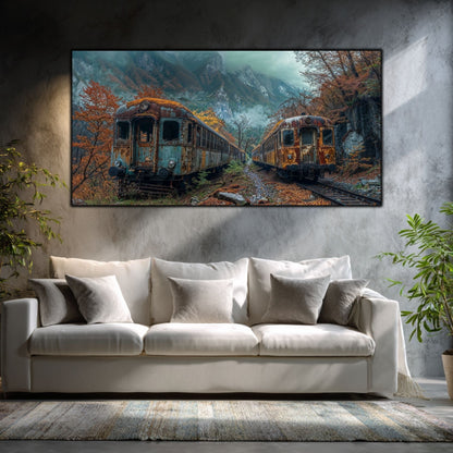 Tablou living elegant – Twin Ruins | The Long Way Home