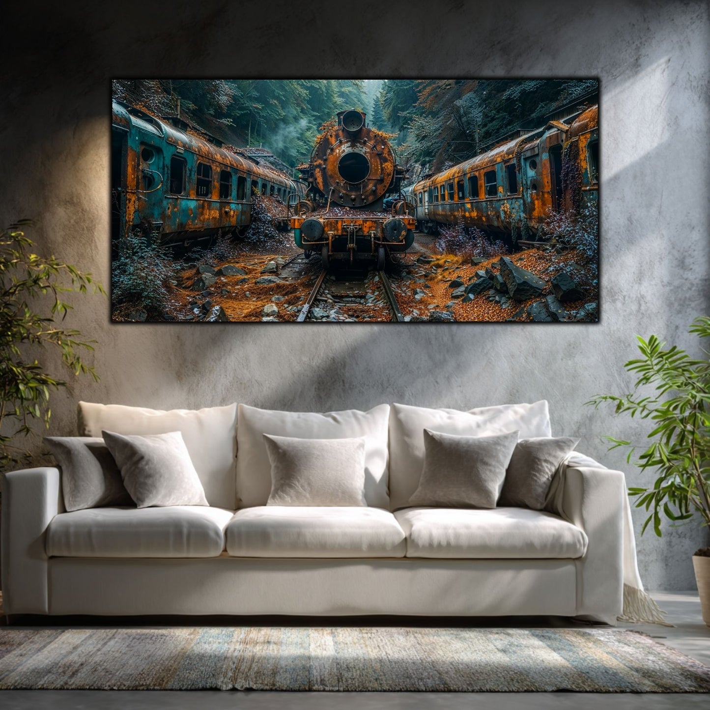 Tablou living elegant – The Silent Engine | The Long Way Home
