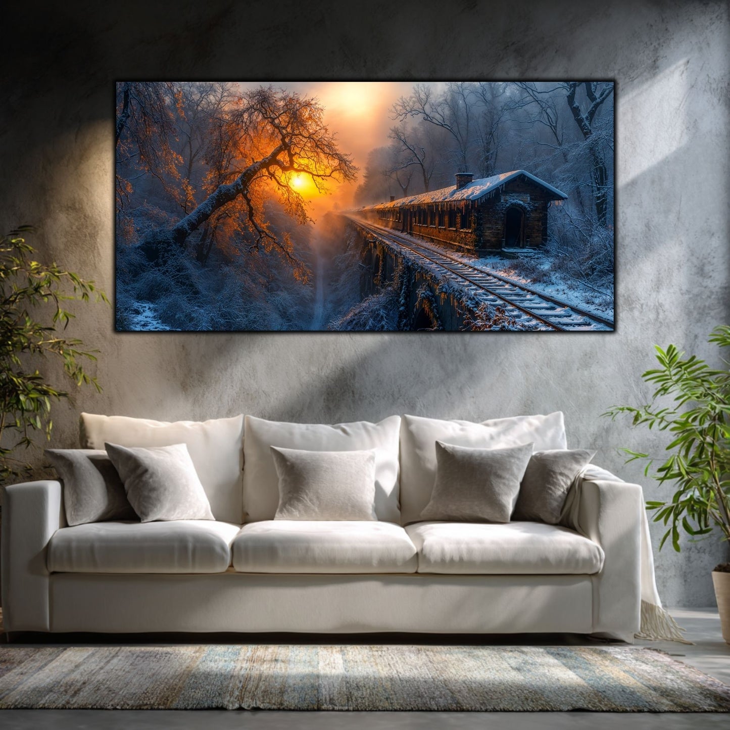 Tablou living elegant – Between Two Winters | The Long Way Home