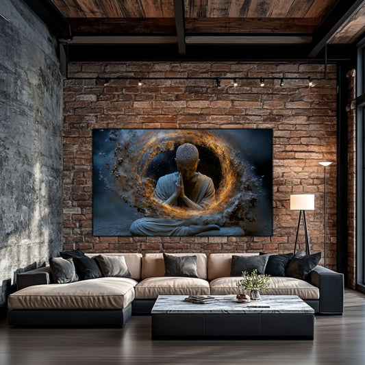 Tablou Decorativ pe Sticla Securizata – Ideal pt Dormitor si Living - Beyond Stardust No23