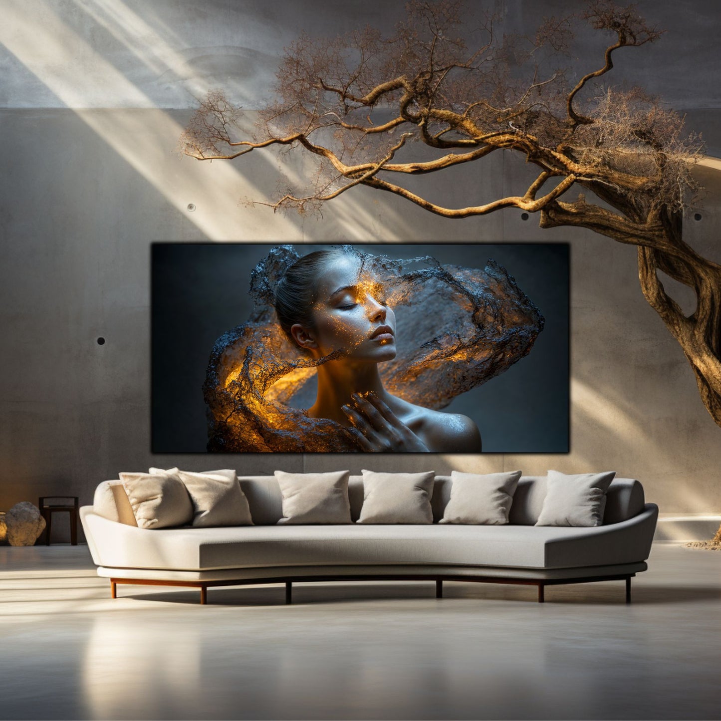 Tablou Sticla Securizata – Reimagined No19