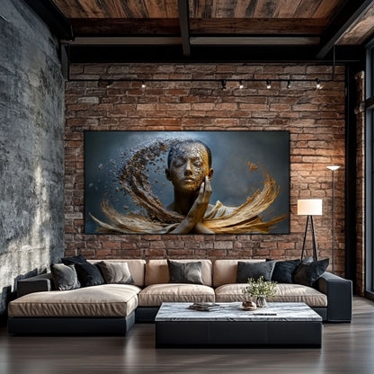 Tablou Decorativ pe Sticla Securizata – Ideal pt Dormitor si Living - Beyond Stardust No34