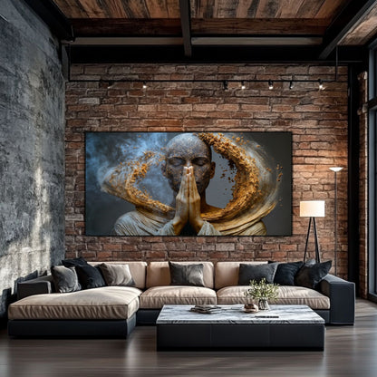 Tablou Decorativ pe Sticla Securizata – Ideal pt Dormitor si Living - Beyond Stardust No15