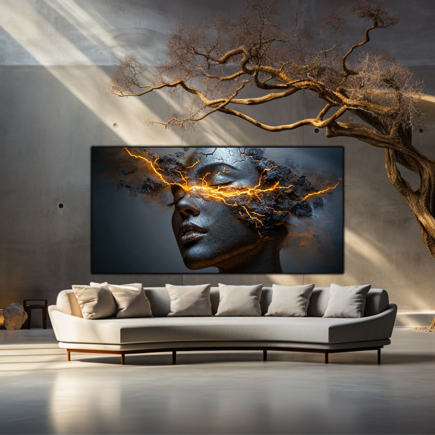 Tablou Sticla Securizata – Reimagined No33