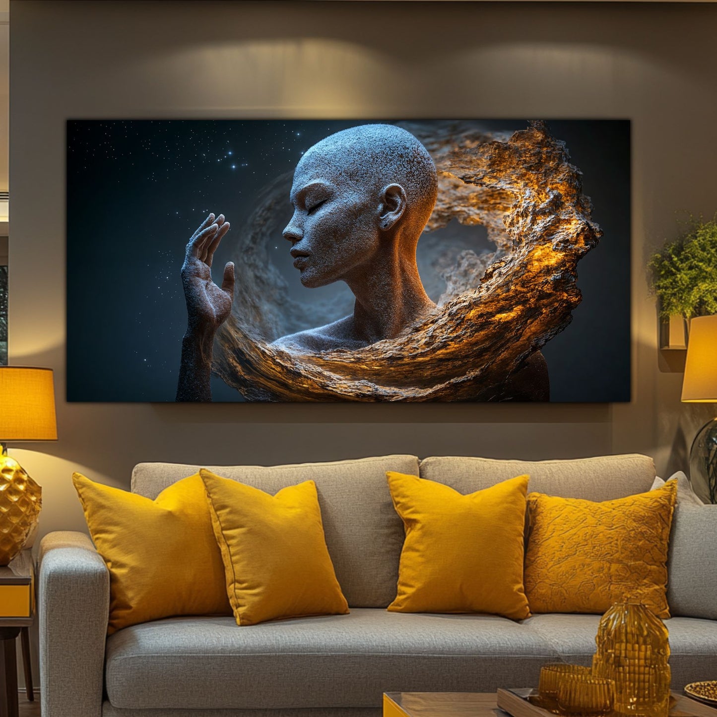 Tablou Sticla Securizata – Beyond Imagination No69