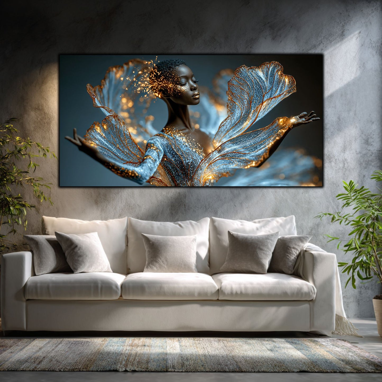 Tablou Abstract Living – A Bloom of Air