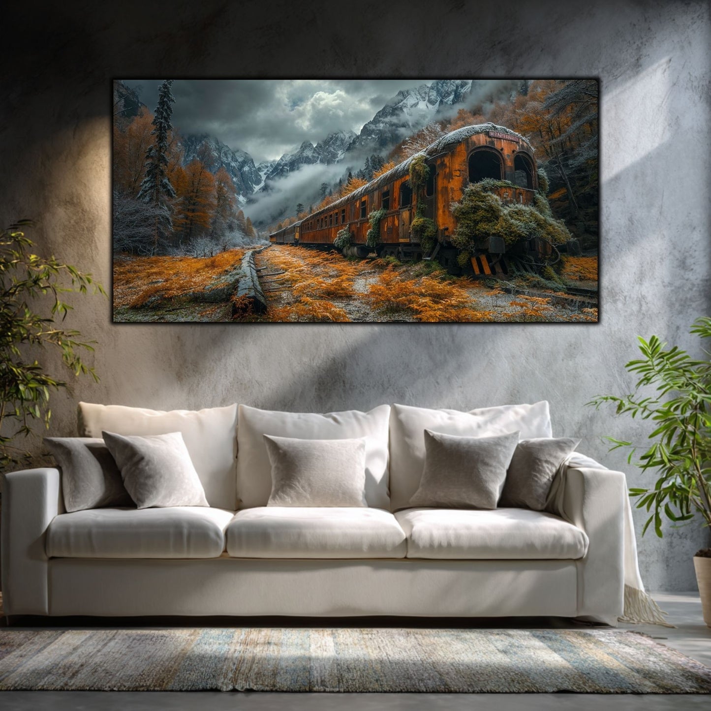 Tablou living elegant – Rusted Arrival | The Long Way Home