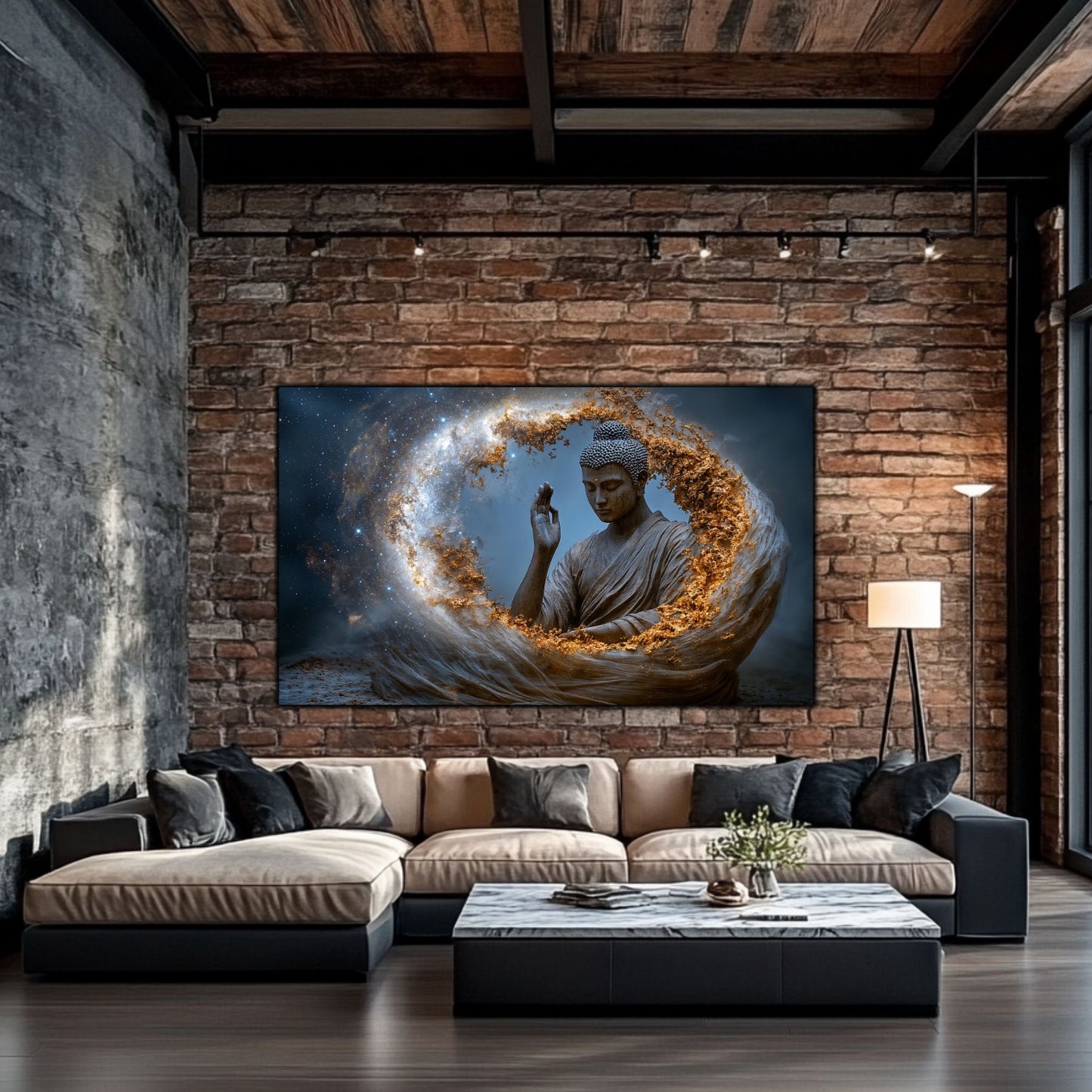 Tablou Decorativ pe Sticla Securizata – Ideal pt Dormitor si Living - Beyond Stardust No22