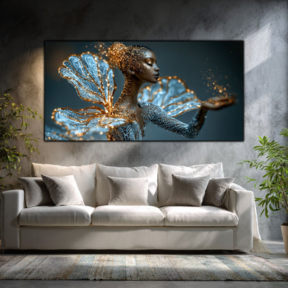 Tablou Abstract Living – Red Silence