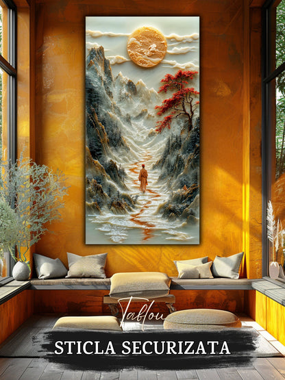 Tablou Sticla - Silk Road - 17